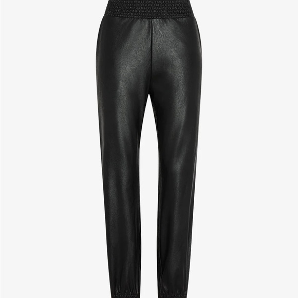 Commando Pants - Commando Smocked faux leather jogger Size Small